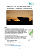 Shoreline Information Package – Agricultural Producers