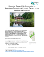 Shoreline Information Package – Lake Owners